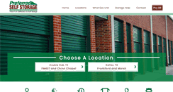 Desktop Screenshot of preferredstorage.net